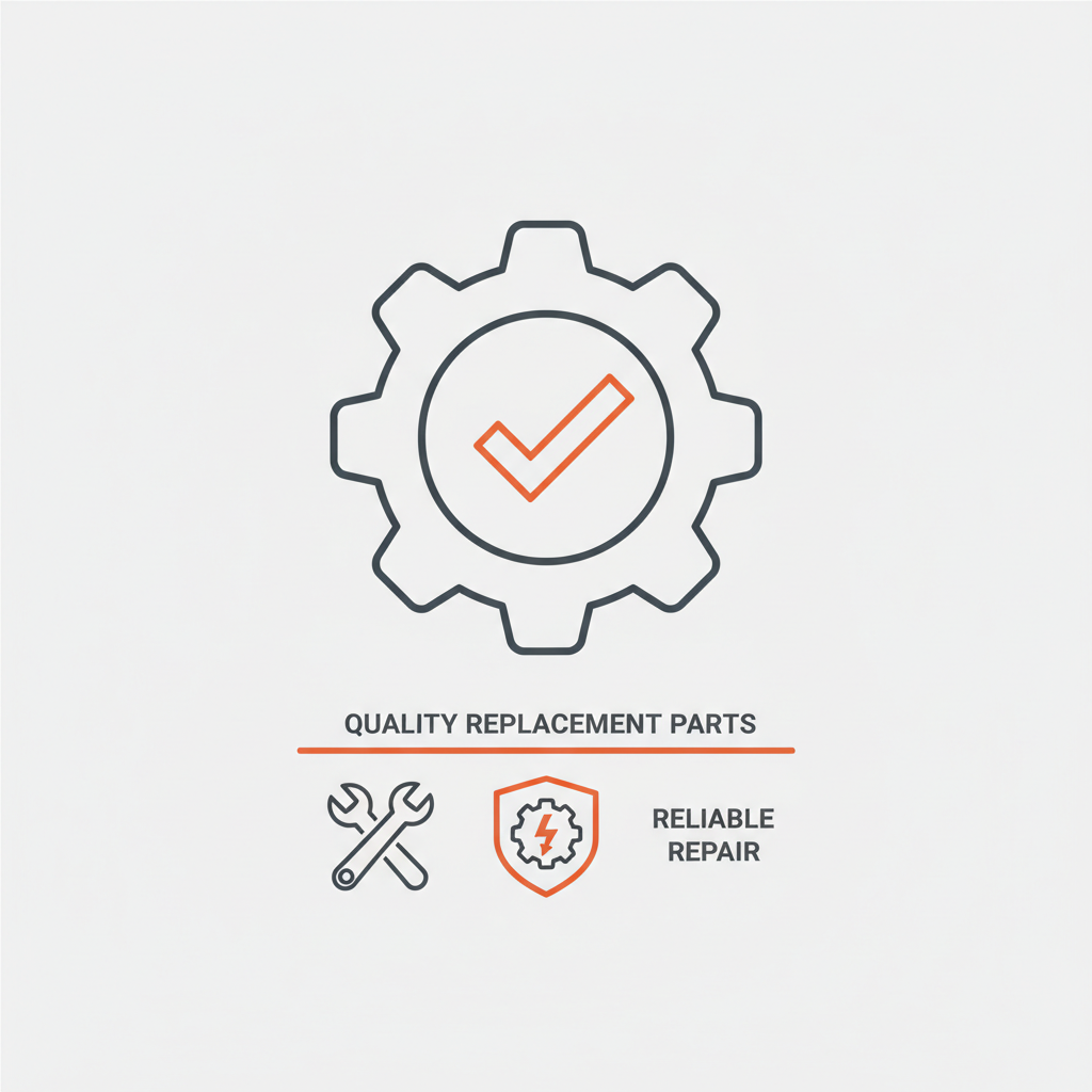 Quality parts icon